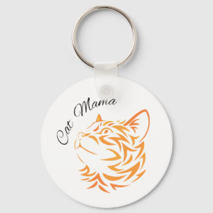 Cat Mama Schlüsselanhänger