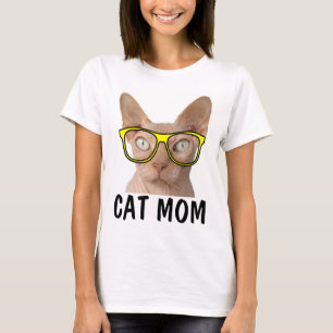 CAT MAMA SPHYNX lustige T - Shirt