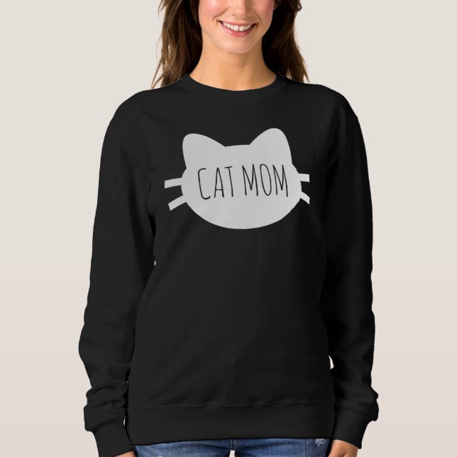 "Cat-MAMA" Sweatshirt (Vorderseite)