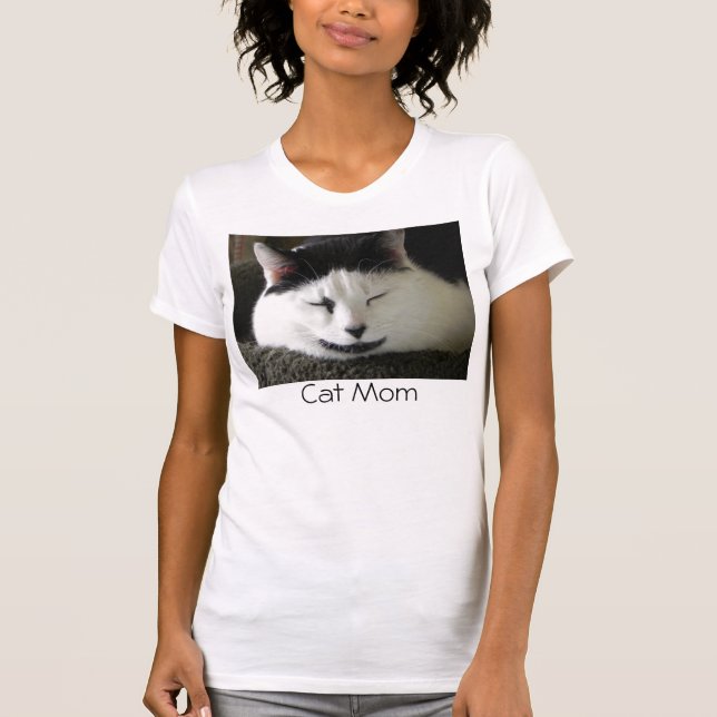 Cat-Mama T-Shirt (Vorderseite)