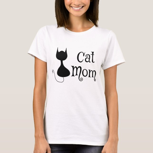 Cat-Mama T-Shirt (Vorderseite)
