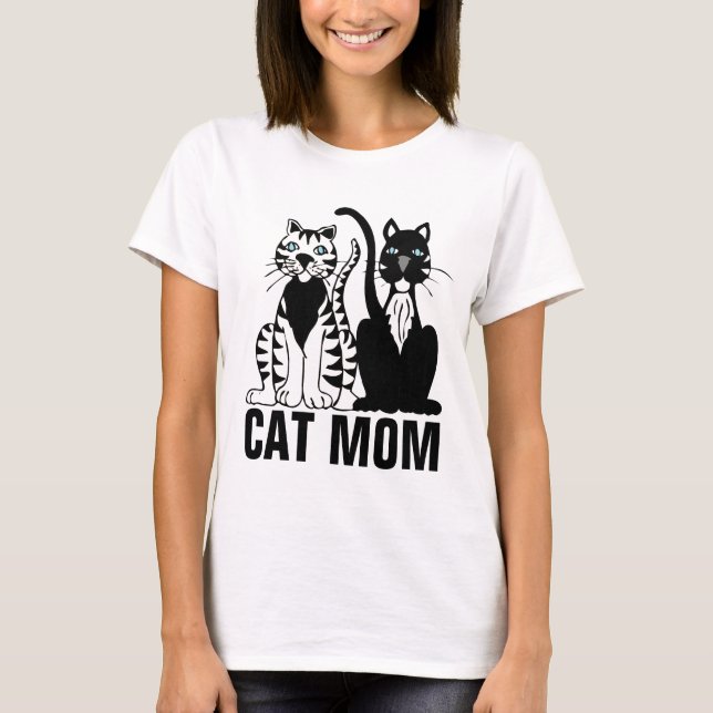 CAT-MAMA-T - SHIRT (Vorderseite)