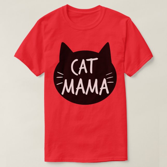 CAT MAMA T-Shirt (Design vorne)