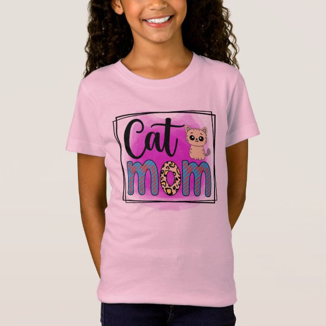 Cat Mama T-Shirt (Vorderseite)