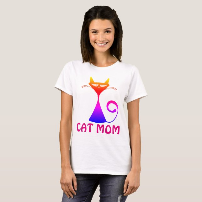 CAT-MAMA-T - Shirt (Vorne ganz)