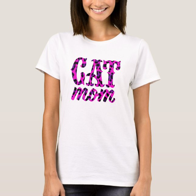 Cat-Mama T-Shirt (Vorderseite)