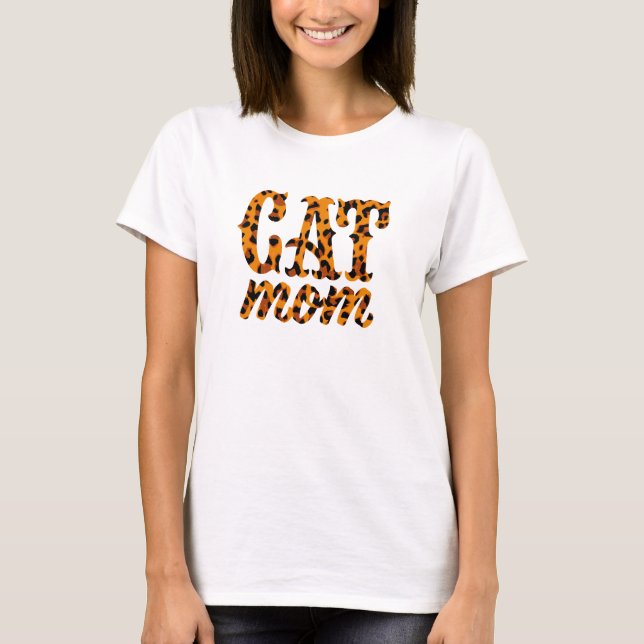 Cat-Mama T-Shirt (Vorderseite)