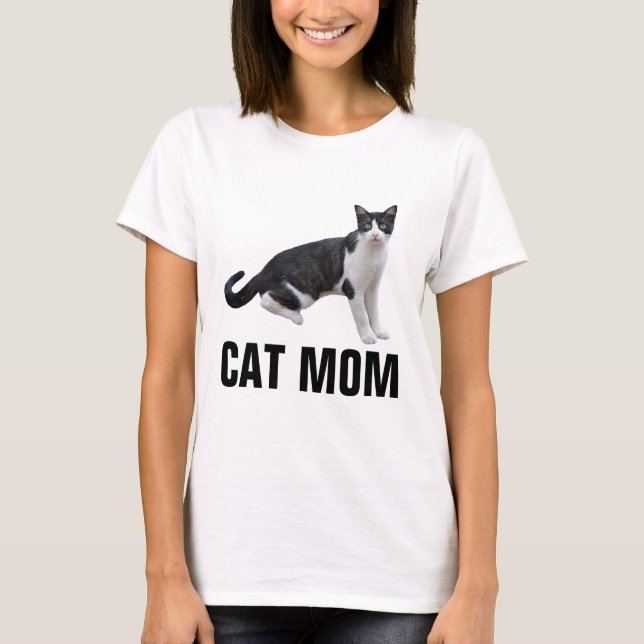 CAT-MAMA, TUXEDO CAT-T - Shirt (Vorderseite)