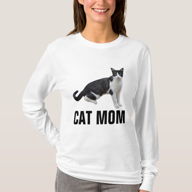 CAT-MAMA, TUXEDO CAT-T - Shirt (Vorderseite)