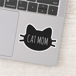 CAT MAMA Vinyl Cut Custom Aufkleber