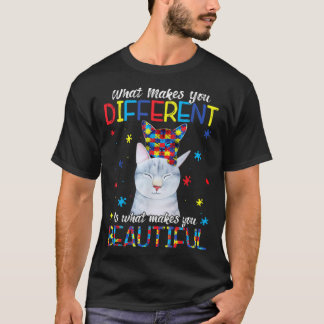 Cat Mama, was Sie zu einem anderen Autismus Kinder T-Shirt