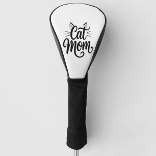 Cat Mama Whiskys und Ohren Golf Headcover