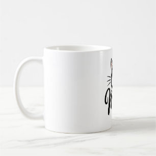 Cat Mama Whiskys und Ohren Kaffeetasse