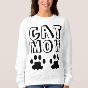 CAT-MAMA-ZEICHEN DRUCKT T - Shirt