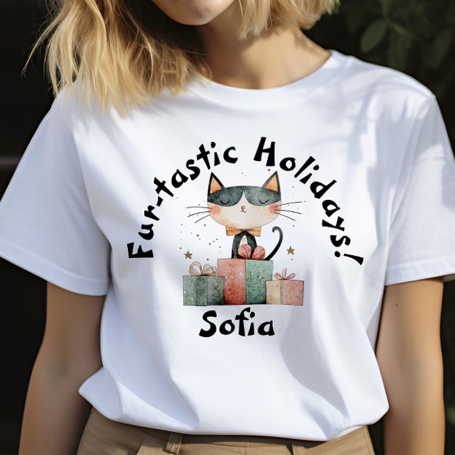 Cat Mamas Perfekte Weihnachtsgeschenke Name T - Sh T-Shirt (Von Creator hochgeladen)