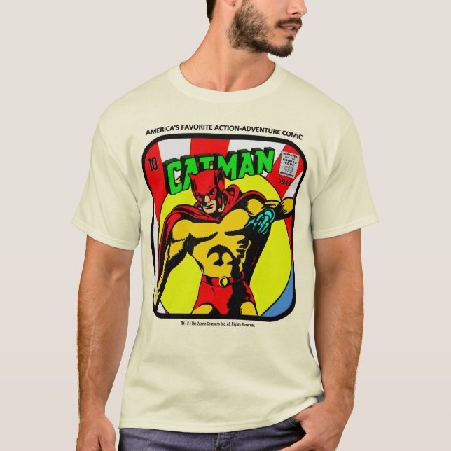 CAT-MAN Classic-T - Shirt (Vorderseite)