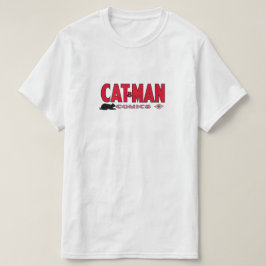 Cat-Man-Comic-Logo T-Shirt