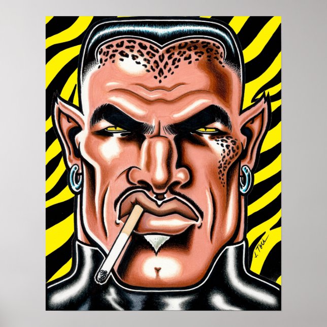 Cat-Man from the Moon Poster (Vorne)