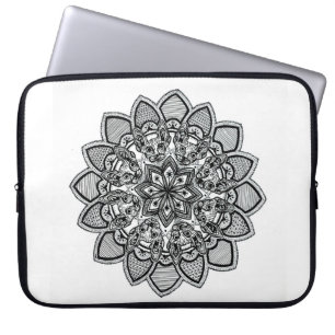 Cat-MANDALA-Laptophülse Laptopschutzhülle