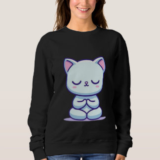 Cat Meditating – Inner Purr Sweatshirt