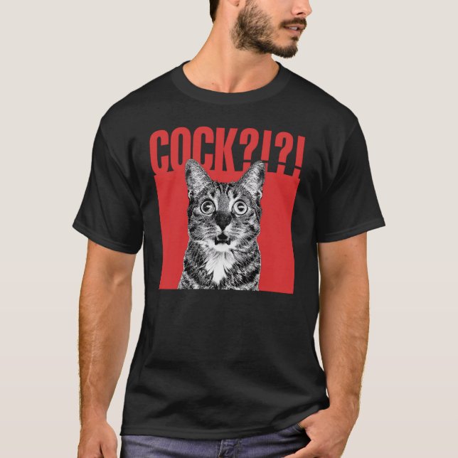 Cat meme T-Shirt (Vorderseite)