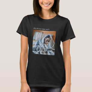 Cat Meme Tshirt Albern Cat Funny Kitty Meow Hiss K
