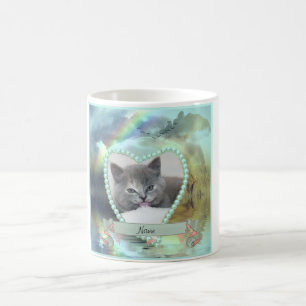 Cat Memorial Geschenk Personalisiert Kaffeetasse