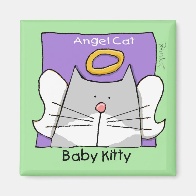 Cat Memorial Magnet (Vorne)