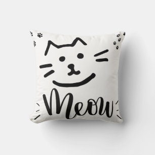 Cat Meow Kissen Case Design