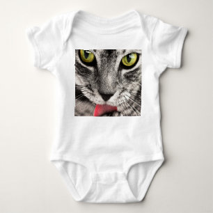 Cat Miau Baby Strampler