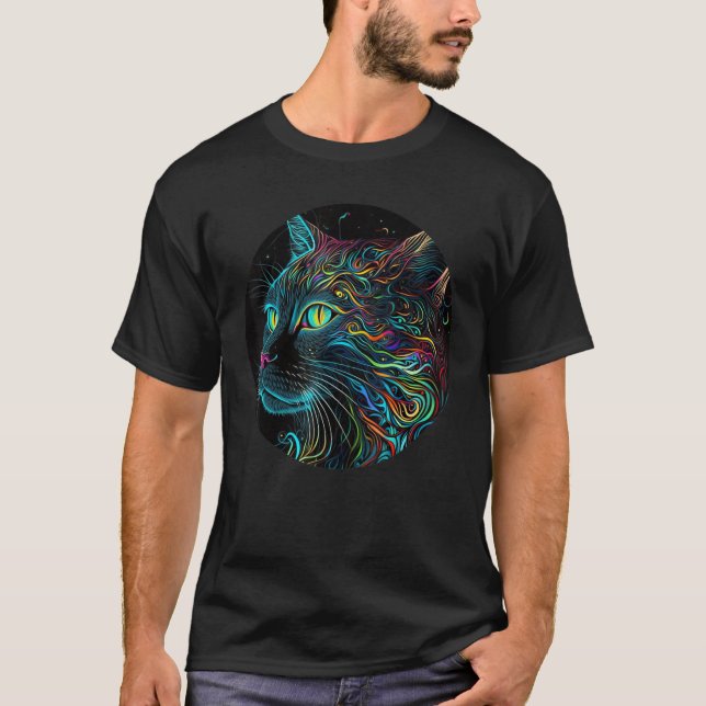 Cat Miaw Aesthetic Cat Miaw T-Shirt (Vorderseite)