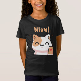 Cat Miaw-Kitty-Niedlich Cat-Funny T-Shirt