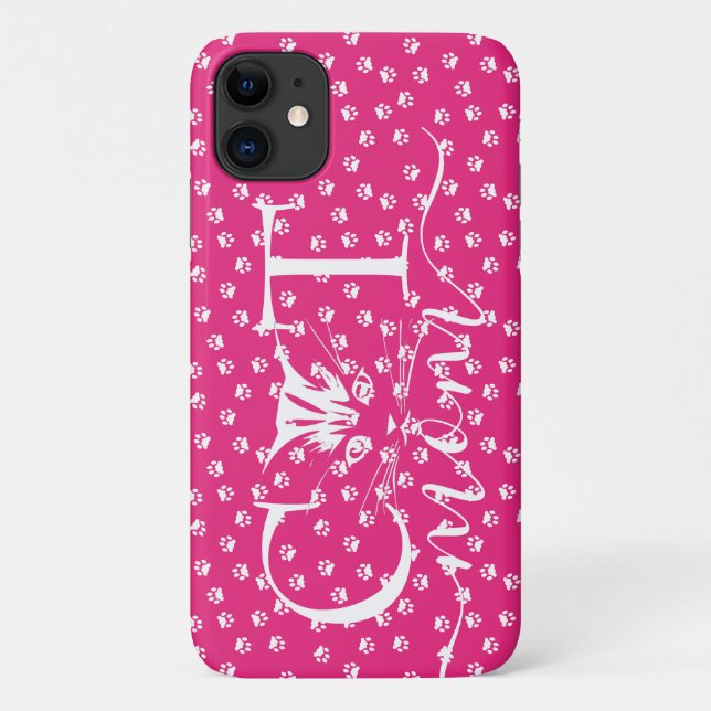 Cat Mom Case-Mate iPhone Hülle (Rückseite)