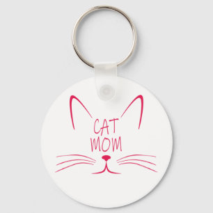 Cat Mom   Die besten Katzengeschenke für Katzenlie Schlüsselanhänger