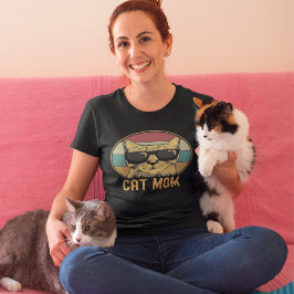 Cat Mom Funny Cat Lovers T-Shirt