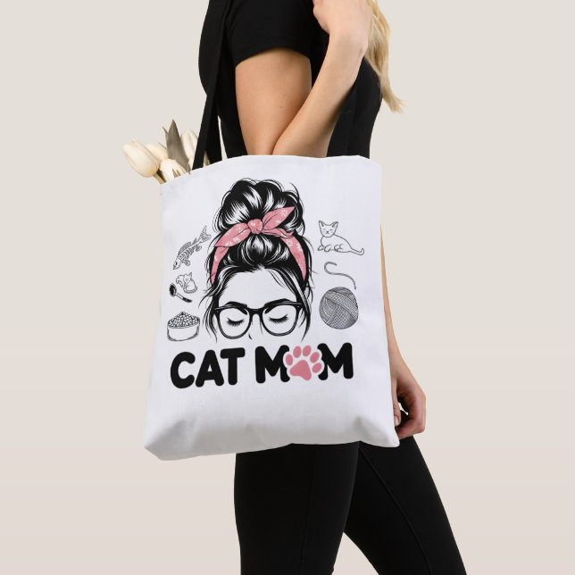 "Cat Mom" Funny Cute Cat Lover Women (Von Nahem)