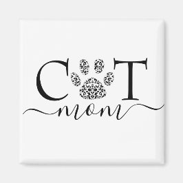 Cat Mom Magnet