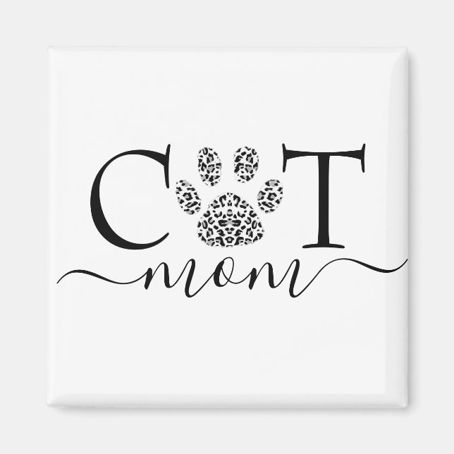 Cat Mom Magnet (Vorne)