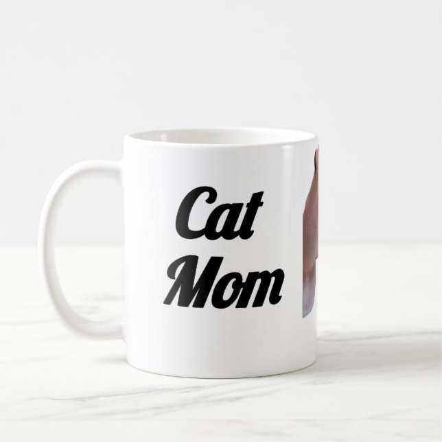 Cat Mom Mug | Cute Cat Lover Gift with Hand Pettin Kaffeetasse (Links)