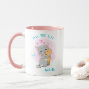 Cat Mom Tasse, Beste Mutter aller Zeiten, Mütter G Tasse