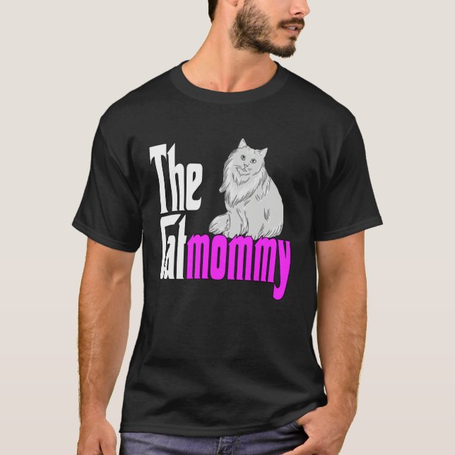 Cat Mom The Catmother Crazy Cat Mother Kitty Mommy T-Shirt (Vorderseite)