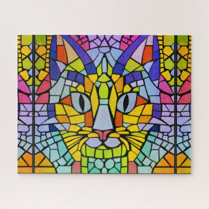 Cat Mosaic Challenge - fröhliche farbenfrohe Tiles Puzzle