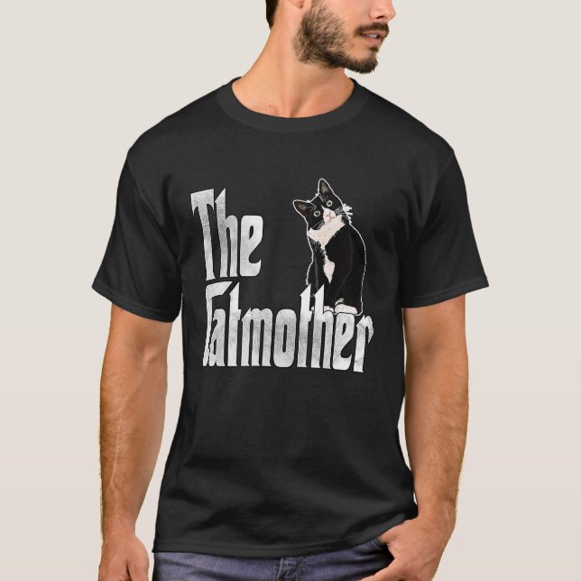Cat Mother The Catmother Crazy Cat Mama Mama T-Shirt (Vorderseite)