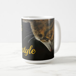 Cat mug catitude it's a lifestyle kaffeetasse