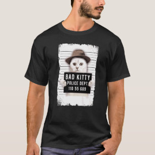 Cat Mug Shot T-Shirt