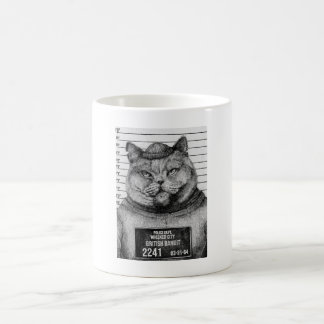 Cat-Mugshot Kaffeetasse