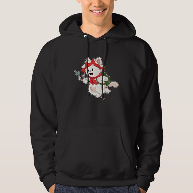 Cat Mushroom Hoodie (Vorderseite)