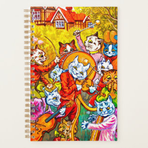 Cat Musical Band Planer