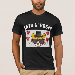 CAT N' ROSE CAT-T - Shirt-T-Shirts T-Shirt