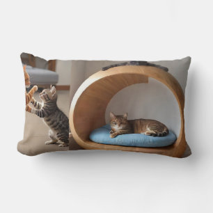 'Cat Nap Haven'-Kissen Lendenkissen
